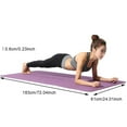 thumbnail image 2 of stanreset 6mm Thick Non- for Slip Yoga Mat TPE Yoga Training Mat Sweatproof Exercises Mat Purple, 2 of 5
