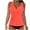 Orange, variant on Sevevn Fashion Women's Sleeveless Solid Bikini Swimsuit - Push-Up Padded Swimwear Swimsuit Blouse Sets Green M Gift for Adults