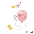 thumbnail image 3 of Big Dot of Happiness One Silly Goose Pink Thank You Cards with Envelopes, Girl 1st Birthday Party Flat Blank Thank You Note Cards - Set of 12, 3 of 6