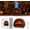 A04, variant on Mini Fireplace Diffuser Tabletop Fire Place Mist Humidifier Flame Effect.Looks like Real Small Countertop Essential Oil Aroma Remote Cool Air Home Room Desk Office Christmas Decor Lamp