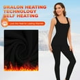thumbnail image 2 of Therma Underwear for Women Fleece Lined Base Layer Women Set Camisole Sleeveless Thermal Tank Top and Bottom for Cold Weather, 2 of 7