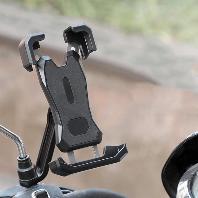 Feltree Mobile Phone Rack Outdoor Cycling Navigation Bike Three Claw Shock Absorbing Mobile Phone Rack Rear View Mirror Model