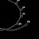 thumbnail image 4 of de Tobillera de Aleación para Mujer con Cadena de Tobillo con 11 Campanas Pequeñas Linda de 27 Cm Hugo Tobilleras pequeñas de plata de la manera, 4 of 10