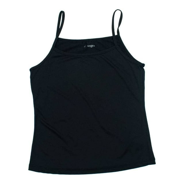 Top Natalia George para Mujer Diseño con Tirantes Negro Talla EG