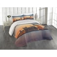 thumbnail image 2 of Ambesonne Colorful Quilted Coverlet 3 Pcs, Big Ben and Parliament, King Size, Multicolor, 2 of 4