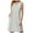 Grey, variant on TJAZFJPA Sexy Black Dresses for Women Women Casual A Line Dress with Pockets 2025 Sleeveless V Neck Pleated Loose T Shirt Work Office Dresses Green Dress Vintage Dress Women