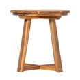 thumbnail image 4 of Table d'Appoint Moderne en Bois Massif - Naturel, 4 of 6