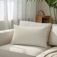 thumbnail image 6 of Palm Tree Throw Pillow Cover 16 x 24 Inch Decorative Pillow Cover Summer Tropical Botanical Plants Vintage Beige Lumbar Pillowcase Seasonal Rectangle Cushion Case for Couch Sofa Bed Living Room, 6 of 9