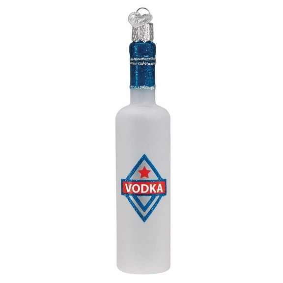 Old World Christmas Vodka Bottle Ornament, Multi