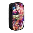 thumbnail image 2 of Gravity Falls Pencil Case Durable Pen Carrying Case Lightweight Pencil Bag Pouch Box Organizer Pencase Black, 2 of 8