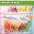 thumbnail image 3 of 12pcs Reusable Storage Bags. Bpa Free Reusable Freezer Bags, 3 of 3