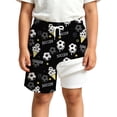 thumbnail image 4 of Wxolcjlv Boys Lightweight Swim Trunks Beach Shorts with Compression Liner Bathing Suit, Sizes 2-14, 4 of 4