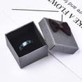 thumbnail image 3 of 24pcs Cardboard Ring boxes with Bowknot Ribbon Outside and Black Sponge Inside Square Mixed color 5~5.3x5~5.3x3.8~4cm, 3 of 6