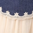 thumbnail image 5 of Richie House Girls' Pullover Sweater with Mesh Bottom Rh2261, 5 of 7