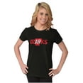 thumbnail image 3 of Arkansas Ozarks Pride AR Shaped Map Womens Fitted Plus Size Graphic Tee Brisco Brands 2X, 3 of 5