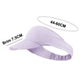 thumbnail image 2 of Outdoor running sports sunscreen empty top hat Breathable quick dry visor hat female-Light purple, 2 of 5