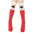 thumbnail image 3 of Actoyo 1 Pair Cute Kids Girls Animal Cartoon Print Socks Knee Long Socks Long Tube Princess Socks, 3 of 3