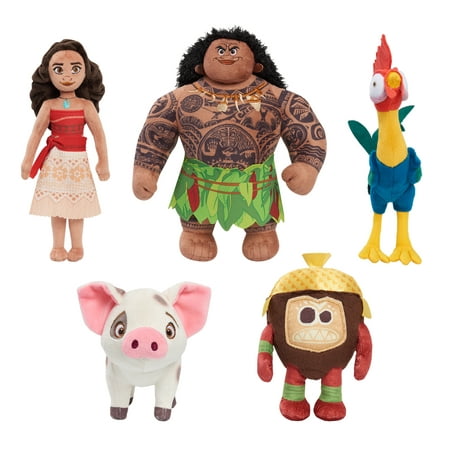 Disney Moana Small Plush Value Box, Officially Licensed Kids Toys for Ages...