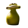 thumbnail image 4 of Funny Frog Figurine Decoration Cute Swollen Belly Mini Animal Sculpture Size M, 4 of 8