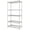 White, variant on Pachira 36" x 72" 5 Shelf Steel Shelving for Home/Office Organizing, White