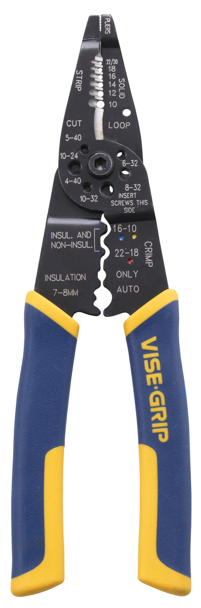 Vise-Grip Wire Stripper 8-Inch Self-Adjusting 