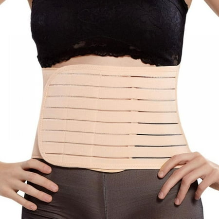 

GOODLY Breathable Pregnant Women Postpartum Large Size Skin Color Stomach Belt Body Shaped Abdominal Belt