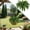 A, variant on Artificial Fern Plant in Basket, Large Faux Boston Fern for Indoor Outdoor, Realistic Greenery for Home, Garden & Porch, UV Resistant Hanging Basket Plant