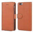 thumbnail image 3 of Funda tipo cartera para iPhone 6 Plus y 6s Plus con cordón y tarjetero de piel sintética, 3 of 5