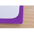 thumbnail image 3 of the Season Essentials Wrinkle Free Sheet Sets with Deep Pockets & Stain Resistant, 4 pc, 1800 Thread Count Bamboo Based, Violet, Full, 3 of 9
