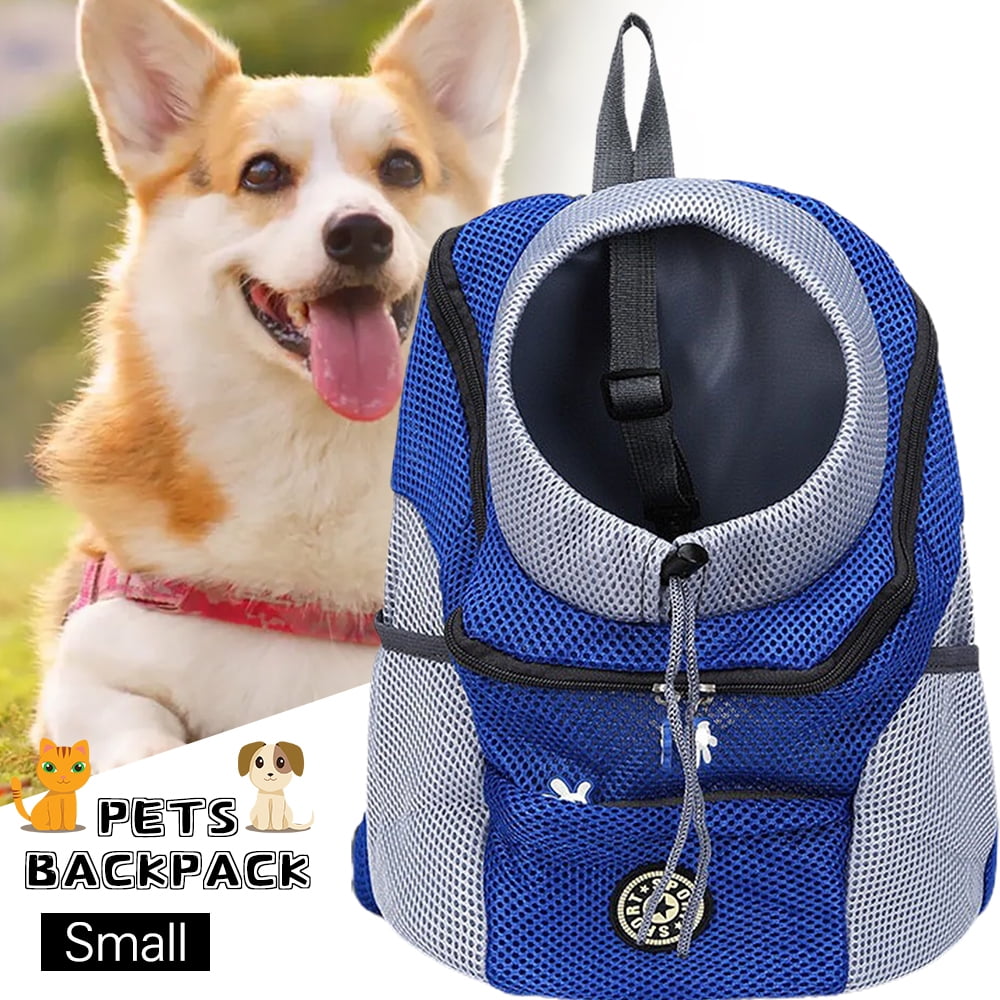 Touchdog Wiggle-Sack Fashion Designer Front and Backpack Dog Carrier - Small  in Navy B103NVSM - The Home Depot