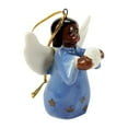 thumbnail image 6 of Gifts Plus African American Porcelain Angel Ornaments, 3.2oz, 3" Length - Set of 2 with Gift Box, 6 of 7