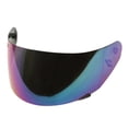 thumbnail image 1 of Casco de motocicleta, suministros de protección facial completa, piezas de plástico, visera de lente de casco, protector de viento antiarañazos para Sunnimix Cascos Escudo de cara completa, 1 of 8