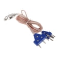thumbnail image 4 of Multifunction Fencing Body Cords Easy Using Accessories 3 Pin Cord Flexible Portable Durable Head Wire for Epee Sports Foil Training Blue, 4 of 6