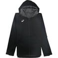 thumbnail image 1 of ASICS Womens Team Raincoat black 2XL, 1 of 2