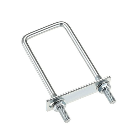 

Uxcell M8x50mmx130mm Square U-Bolts Carbon Steel 4 Set
