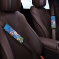 thumbnail image 3 of Chririnla Car Seat Belt Pads Durable Seat Belt Shoulder Pad Polyester Waterproof, Suitable for Truck Auto, Floral Pattern, 3 of 8
