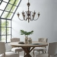 thumbnail image 4 of Bountiful Vintage French Pendant Ceiling Light Candelabra Chandelier, 4 of 5