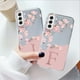 thumbnail image 4 of Funda trasera para Samsung Galaxy S22 S 22 Plus S22 Ultra S22 +, carcasa suave y delgada de lujo con letras de A-Z, transparente, parachoques, 4 of 5