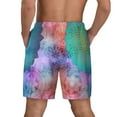 thumbnail image 3 of Kdxio Vintage Mandala Print Men'S Swim Trunks With Compression Liner 7 Inch Inseam Quick Dry Swim Shorts, 3 of 7