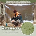 thumbnail image 4 of Manta de Emergencia Kingdder Tarp Aislante Resistente Verde, 4 of 7