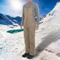 thumbnail image 5 of Blekii Men's Ski Pants Overalls, Insulated Waterproof Snowboard Bibs, Winter Sport Snow Pants with Suspenders, Thermal Snowsuit Bottom for Skiing, Functional Cold Weather Gear,, 5 of 8