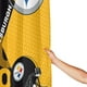 thumbnail image 4 of Cortina de ducha de secado rápido impermeable para baño de los Steelers, cortina de ducha con ganchos, decoración de fútbol americano, juego de cortinas de ducha para baño, plancha de 60 x 72 pulgadas, 4 of 8