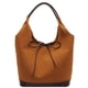 thumbnail image 3 of Bolso Mano PU para Mujer Tipo Cubo A La Hobo Elegante (café), 3 of 8