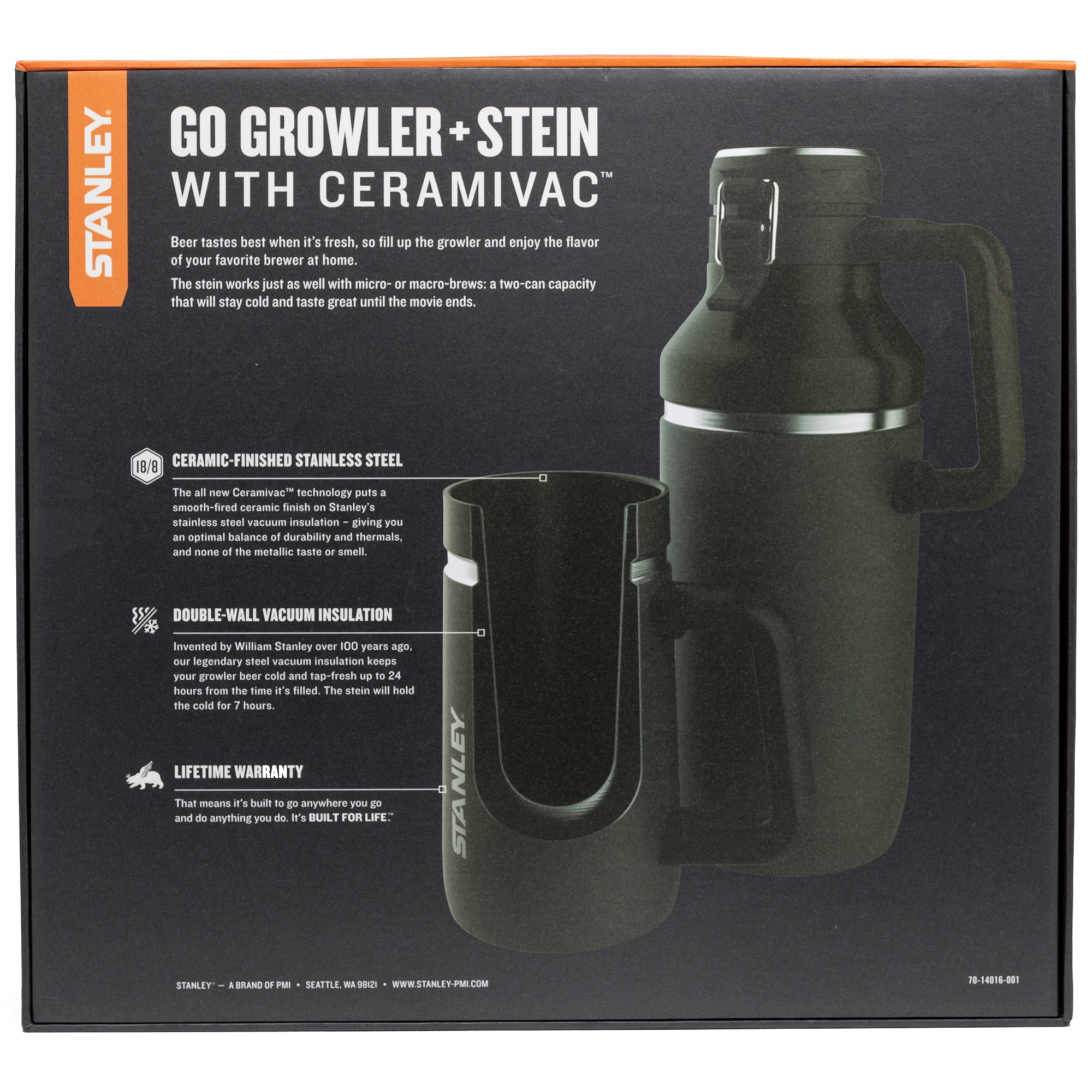 Stanley - Ceramivac Go Growler (64 oz.) – BigBearGearNJ