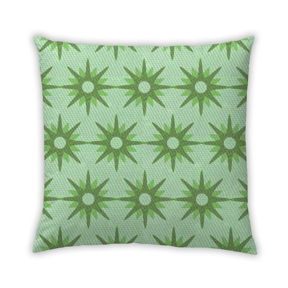 Ahgly Company Outdoor Square Contemporary Throw Pillow, 18 inch by 18 inch
