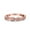 Rose, variant on Simulated Cubic Zirconia Size-5 Half Eternity Rope Ring Wedding Engagement Band 925 Sterling Silver