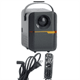 thumbnail image 4 of P10 Smart 4K WiFi Portable 1080P Home Theater Video LED Bluetooth Mini Projector Android 10 Projector US PLUG(Black), 4 of 10