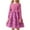 Watermelon Red, variant on Girls' Dresses Winter Kids Warm Mesh Bow Dress A-Line Party Festive Elegant Long Sleeve Dresses for Girls Purple 6-7 Years
