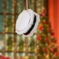 thumbnail image 7 of AUDeals ‌Christmas Tree Drum Ornaments Festive Holiday Decor Musical Instrument Themed Xmas Decorations for Holiday Party Winter Home Decor‌, 7 of 7