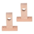 thumbnail image 4 of 2 soportes para barra de cortina, gancho portátil para colgar en el techo, práctico soporte de madera. diámetro del agujero 25 cm, 4 of 9
